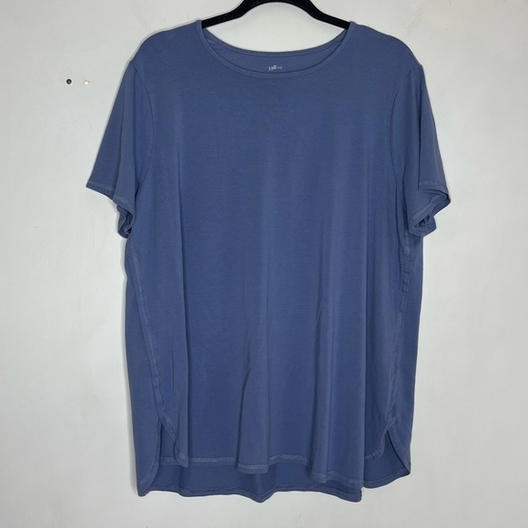 J. Jill Tops J Jill Fit Progress Shirttail Tee Size Xl Pima Cotton